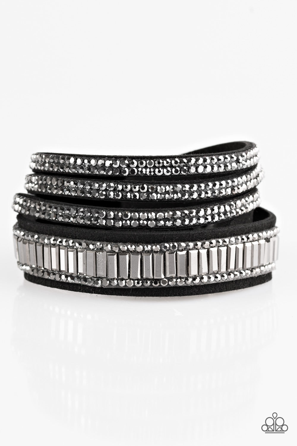 Just In SHOWTIME Paparazzi Accessories Bracelet Black