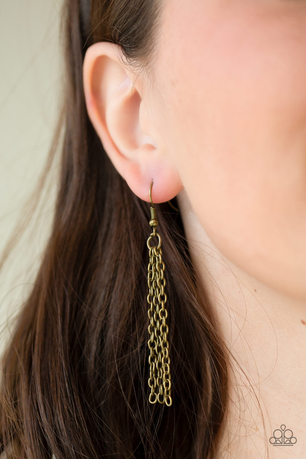 Magic Potions Paparazzi Accessories Necklace with Earrings Brass