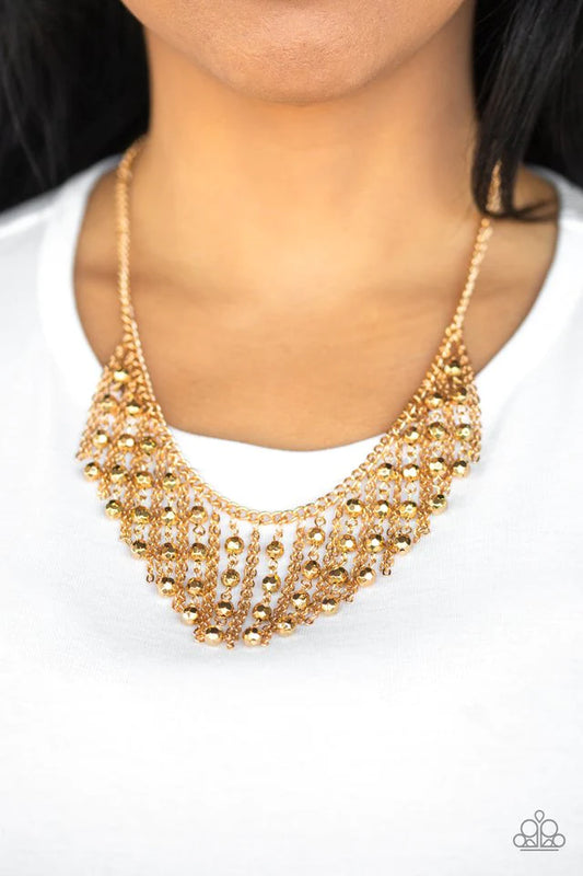 Rebel Remix Paparazzi Accessories Necklace with Earrings
