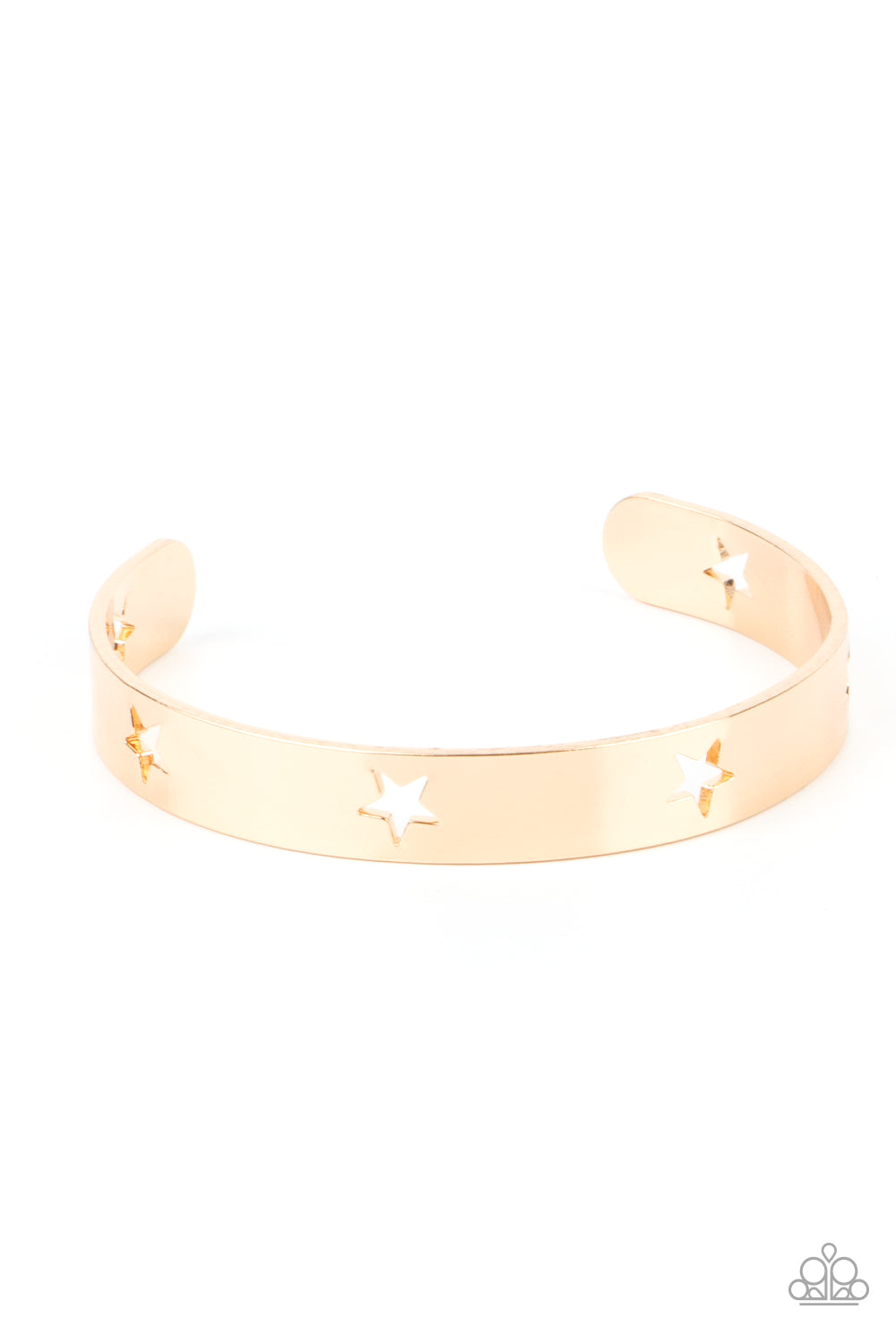 American Girl Glamour Paparazzi Accessories Cuff Bracelet  -Gold