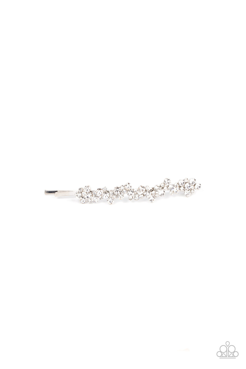 Starry Sprinkles Paparazzi Accessories Hair Clip White