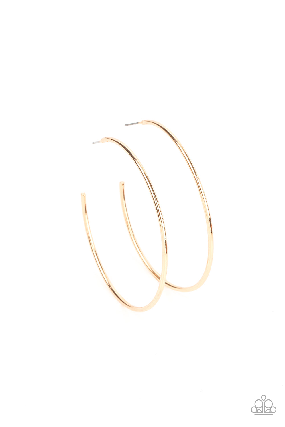Can I Get a HOOP HOOP Paparazzi Accessories Hoop Earrings- Gold