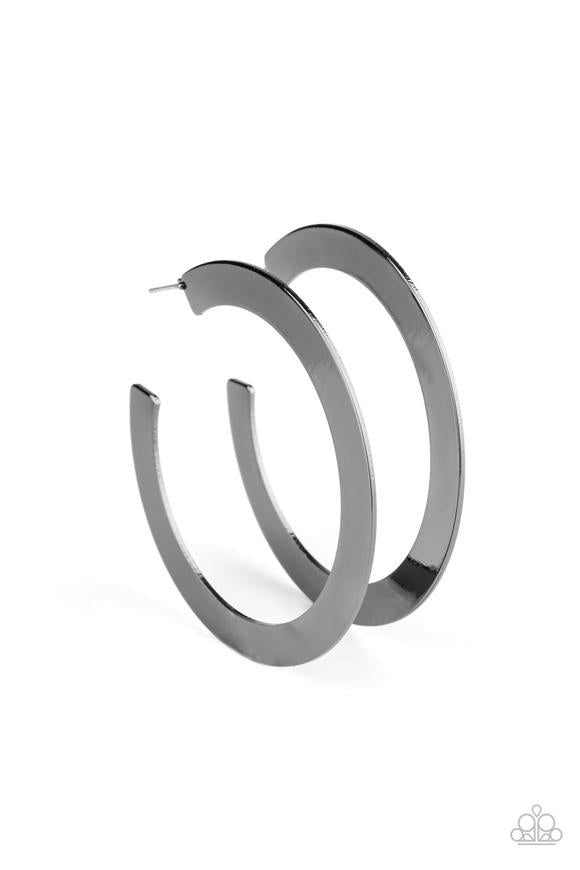 The Inside Track Paparazzi Accessories Hoop Earrings